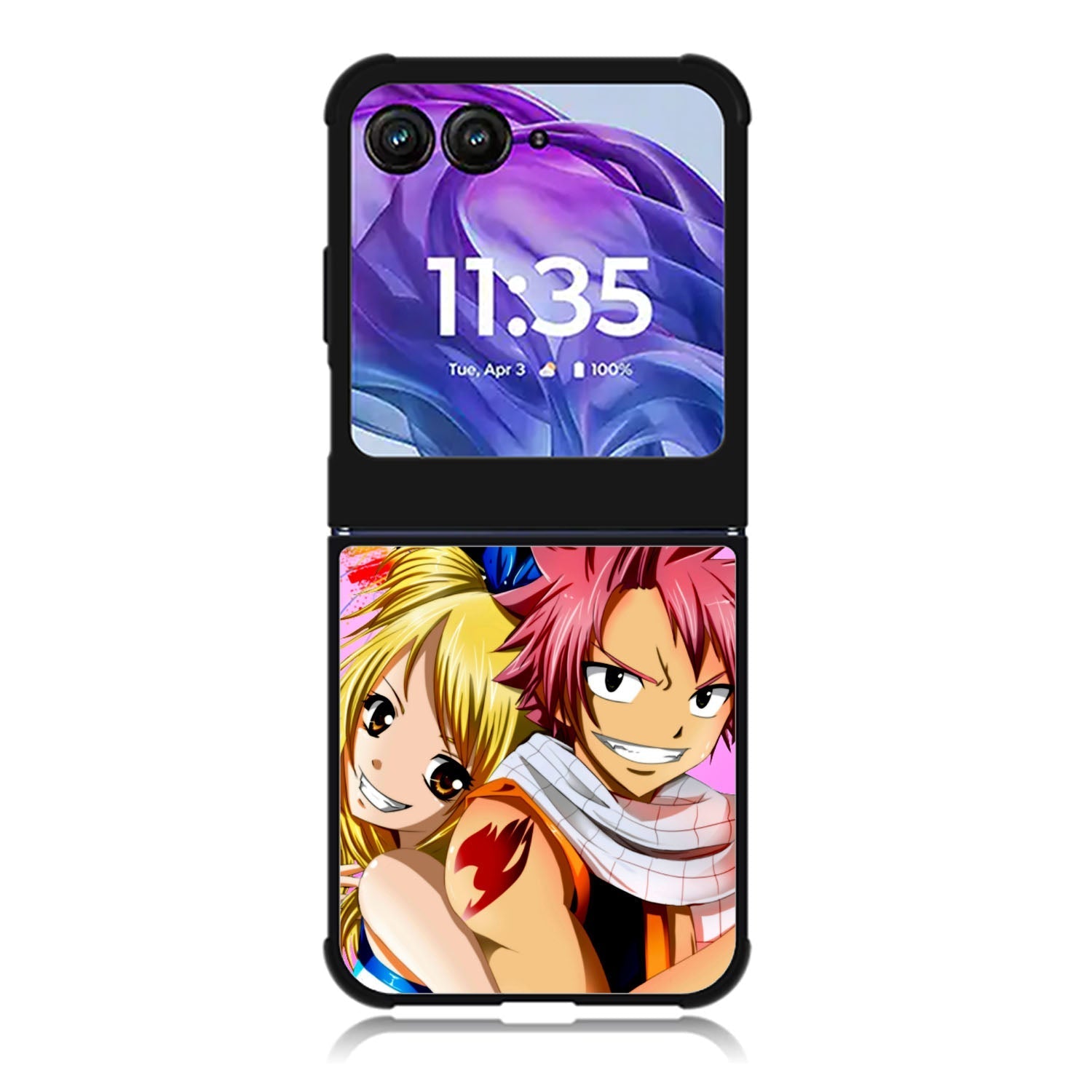 Lucy and natsu fairy tail Motorola Moto Razr 2024 , Moto Razr 50 Case FE1169