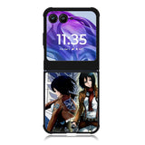 ATTACK ON TITAN MIKASA Motorola Moto Razr Plus 2025/2024 Case, Moto Razr 50 Ultra 5G BC1175