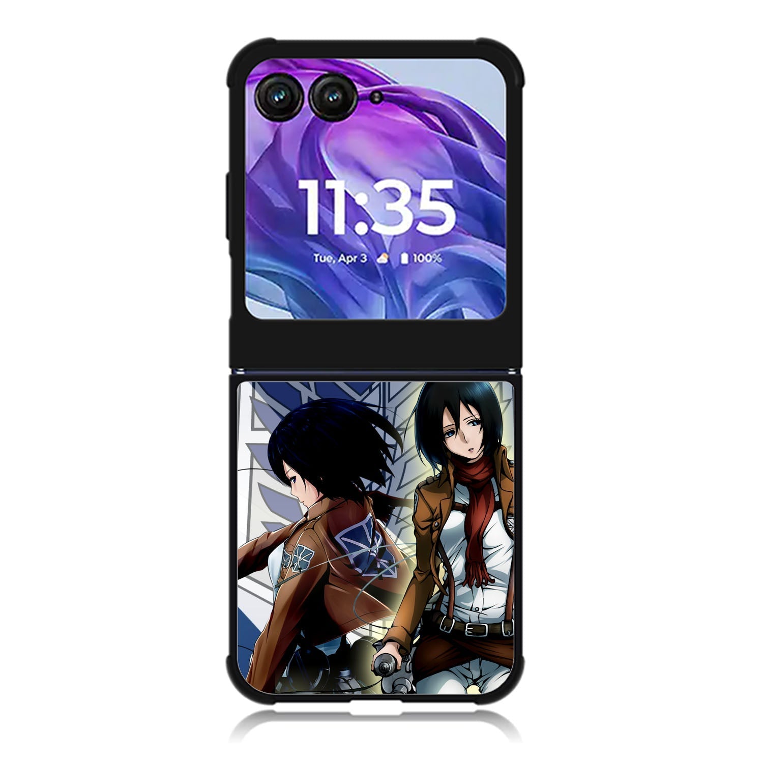 ATTACK ON TITAN MIKASA Motorola Moto Razr 2024 , Moto Razr 50 Case FE1175
