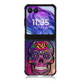 Sugar Skull Colorful Motorola Moto Razr 2024 , Moto Razr 50 Case FE1197