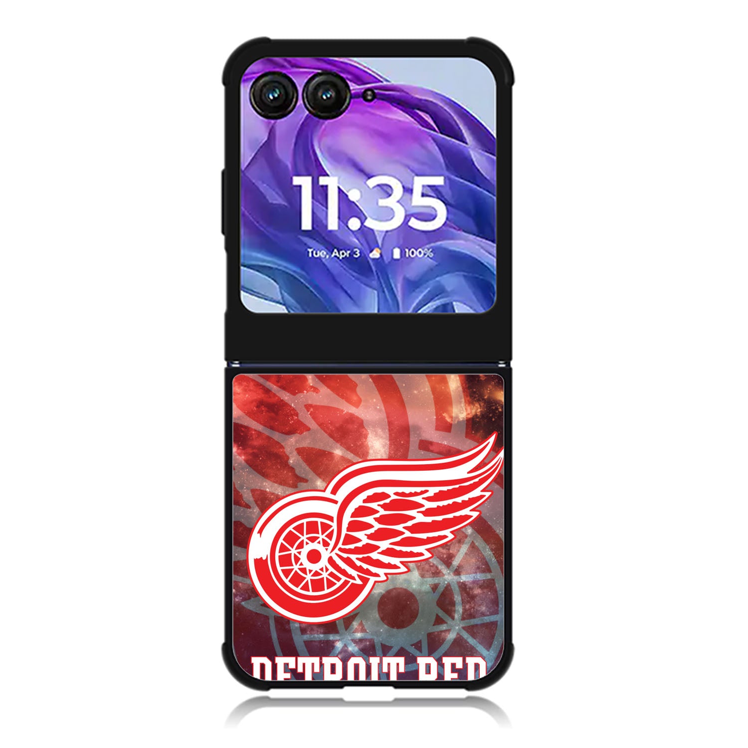 Detroit Red Wings Motorola Moto Razr Plus 2025/2024 Case, Moto Razr 50 Ultra 5G BC1254