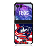 Columbus Blue Jackets Motorola Moto Razr 2024 , Moto Razr 50 Case FE1258