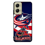 Columbus Blue Jackets Case Motorola Moto G Stylus 2024 5G BC1258