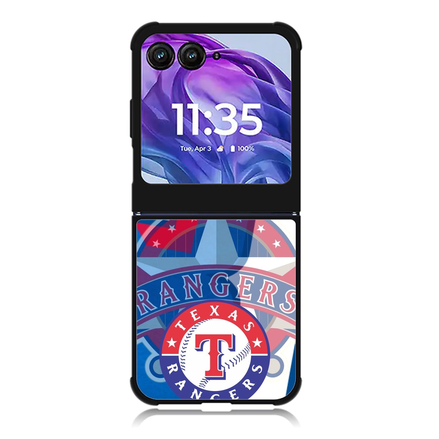 Texas Rangers Motorola Moto Razr 2024 , Moto Razr 50 Case FE1291