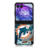 Miami Dolphins Nfl Motorola Moto Razr Plus 2025/2024 Case, Moto Razr 50 Ultra 5G BC1308