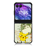 Totoro Love Pikachu Pokemon Motorola Moto Razr 2024 , Moto Razr 50 Case FE1309