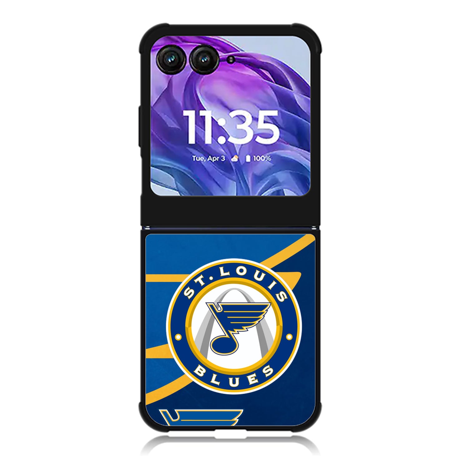 St Louis Blues Logo Motorola Moto Razr Plus 2025/2024 Case, Moto Razr 50 Ultra 5G BC1325