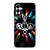 Harry Potter Divergent City of Bones Hunger Games Logo Z3373 Samsung Galaxy A56 5G Case