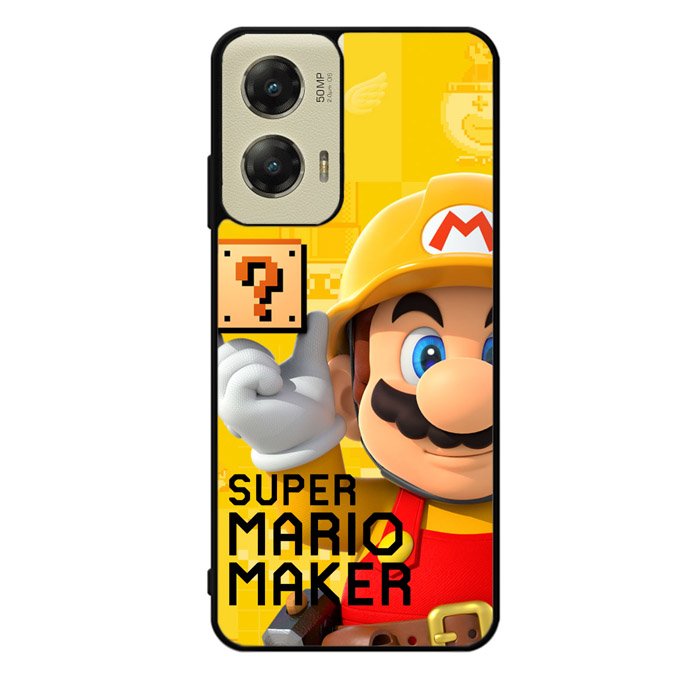 super mario maker yellow Z3516 Motorola Moto G Stylus 5G 2024 Case