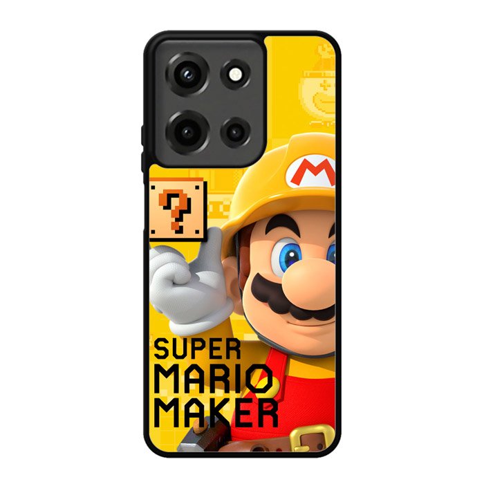 super mario maker yellow Z3516 Motorola Moto G 5G 2025 Case