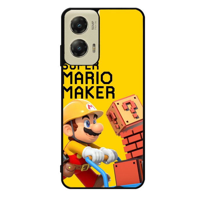 super mario yellow maker Z3525 Motorola Moto G Stylus 5G 2024 Case