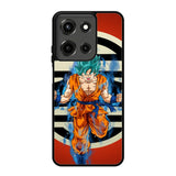 son goku super saiyan god blue Z3566 Motorola Moto G 5G 2025 Case