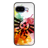 Legend of Zelda Symbol Paint Case Google Pixel 9A BC1334