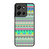 Pastel Aztec pattern Z3832 Motorola Moto G 5G 2025 Case