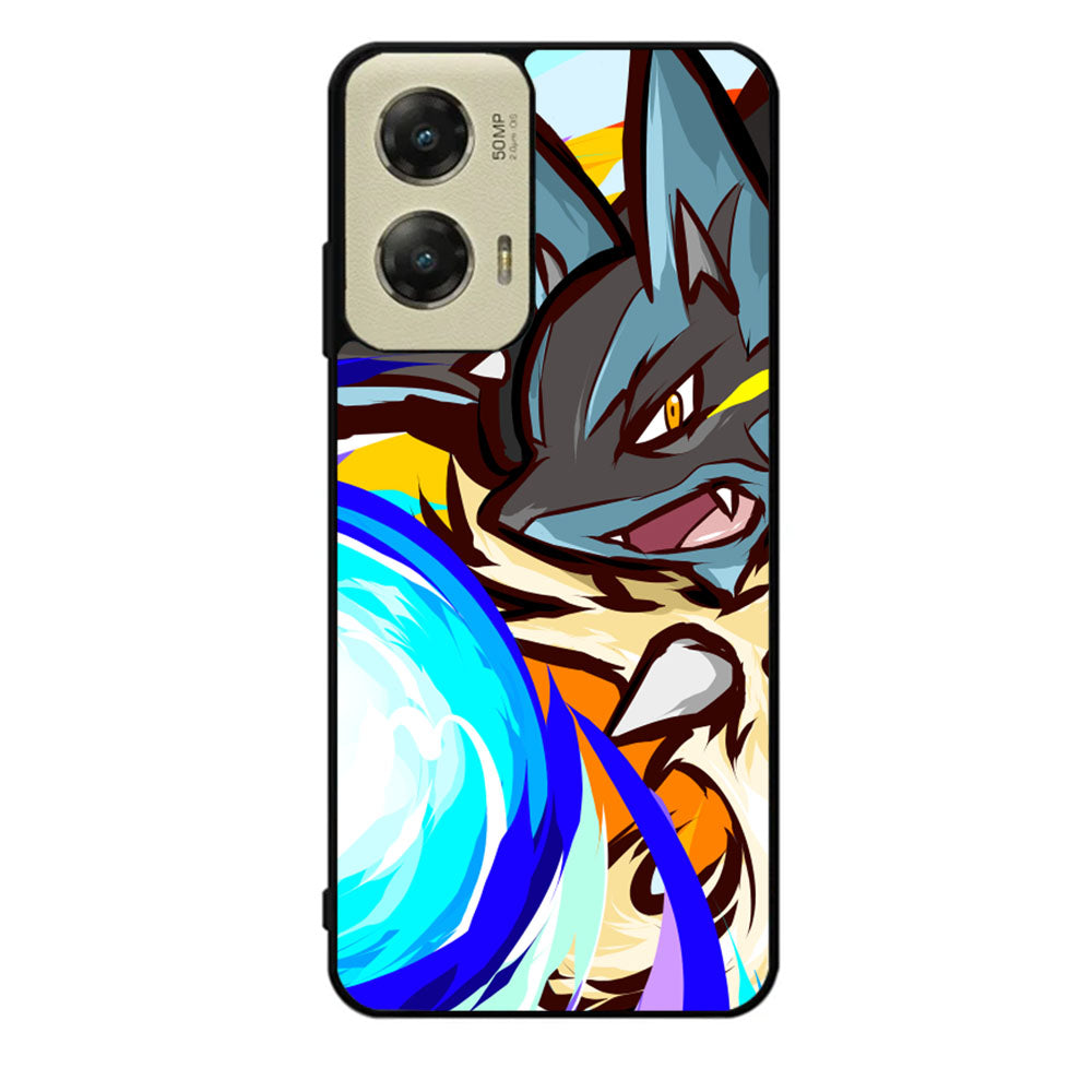 Lucario Mega evolution Pokemon Case Motorola Moto G Stylus 2024 5G BC1351