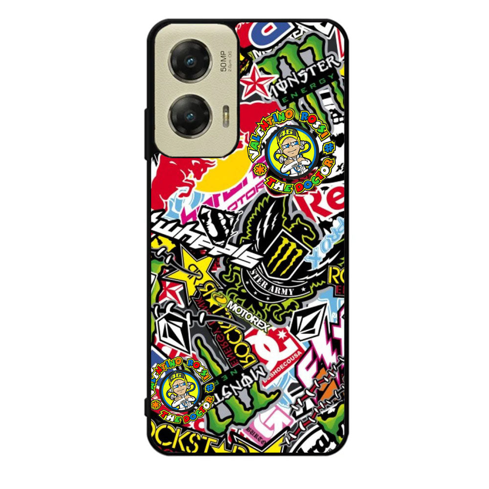 Sticker Bomb Case Motorola Moto G Stylus 2024 5G BC1353