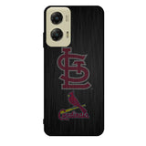 St. Louis Cardinals logo wood Case Motorola Moto G Stylus 2024 5G BC1366