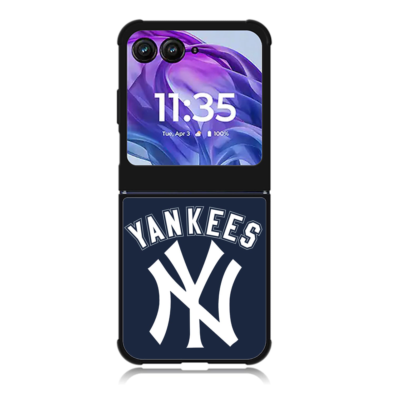 MLB New York Yankees Motorola Moto Razr Plus 2025/2024 Case, Moto Razr 50 Ultra 5G BC1374