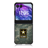 us army Motorola Moto Razr Plus 2025/2024 Case, Moto Razr 50 Ultra 5G BC1388