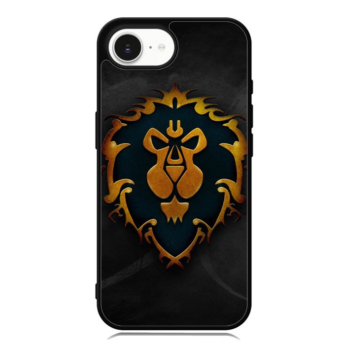 World of Warcraft Alliance Gold Logo Z4196 iPhone 16e Case