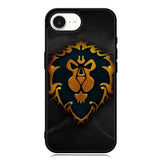 World of Warcraft Alliance Gold Logo Z4196 iPhone 16e Case