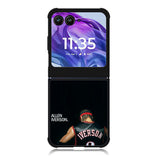 Allen Iverson Black Motorola Moto Razr Plus 2025/2024 Case, Moto Razr 50 Ultra 5G BC1416