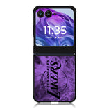 la lakers Motorola Moto Razr Plus 2025/2024 Case, Moto Razr 50 Ultra 5G BC1426
