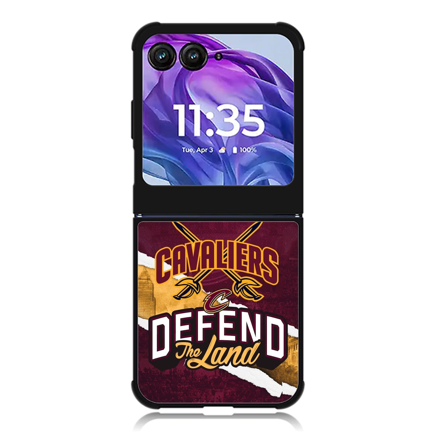 Defend The Land Cavaliers Playoff Motorola Moto Razr 2024 , Moto Razr 50 Case FE1435