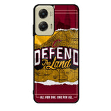 Defend The Land Cavaliers Playoff Z4812 Motorola Moto G Stylus 5G 2024 Case