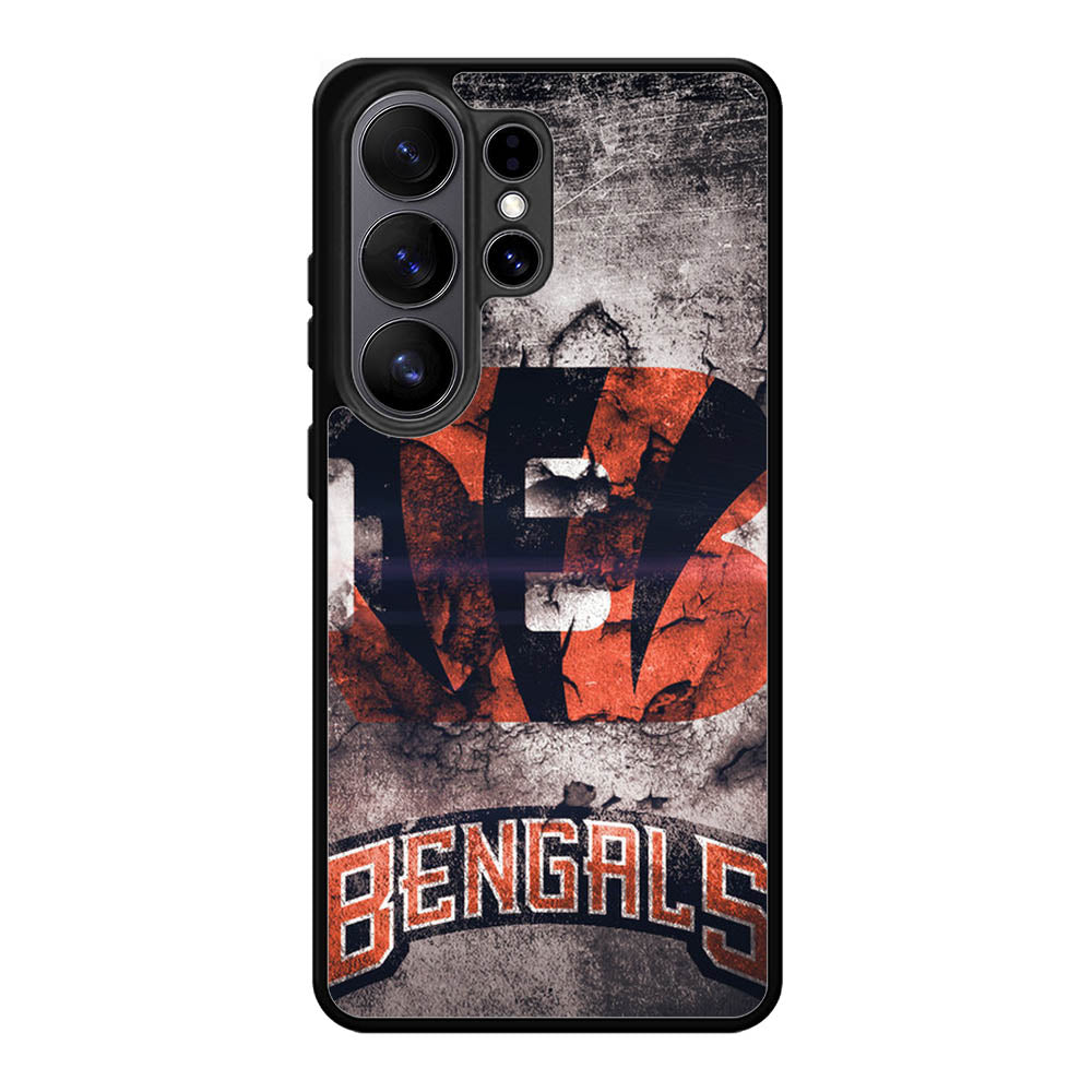 Cincinnati Bengals Logo Samsung Galaxy S26 Plus Case DC0350