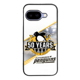 Pittsburgh Penguins logo 50 Years Case Google Pixel 9A BC1456