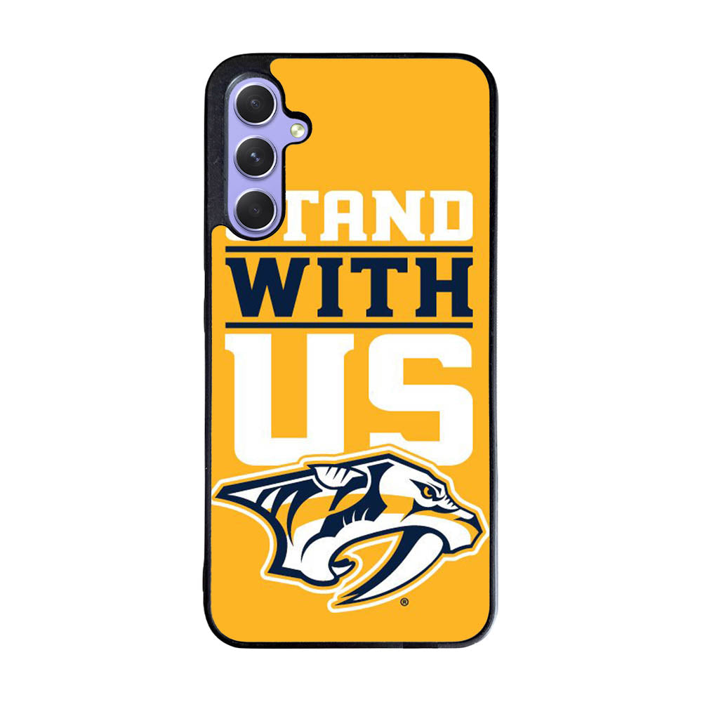 nashville predators stand with us Case Samsung Galaxy A35 5G BC1459