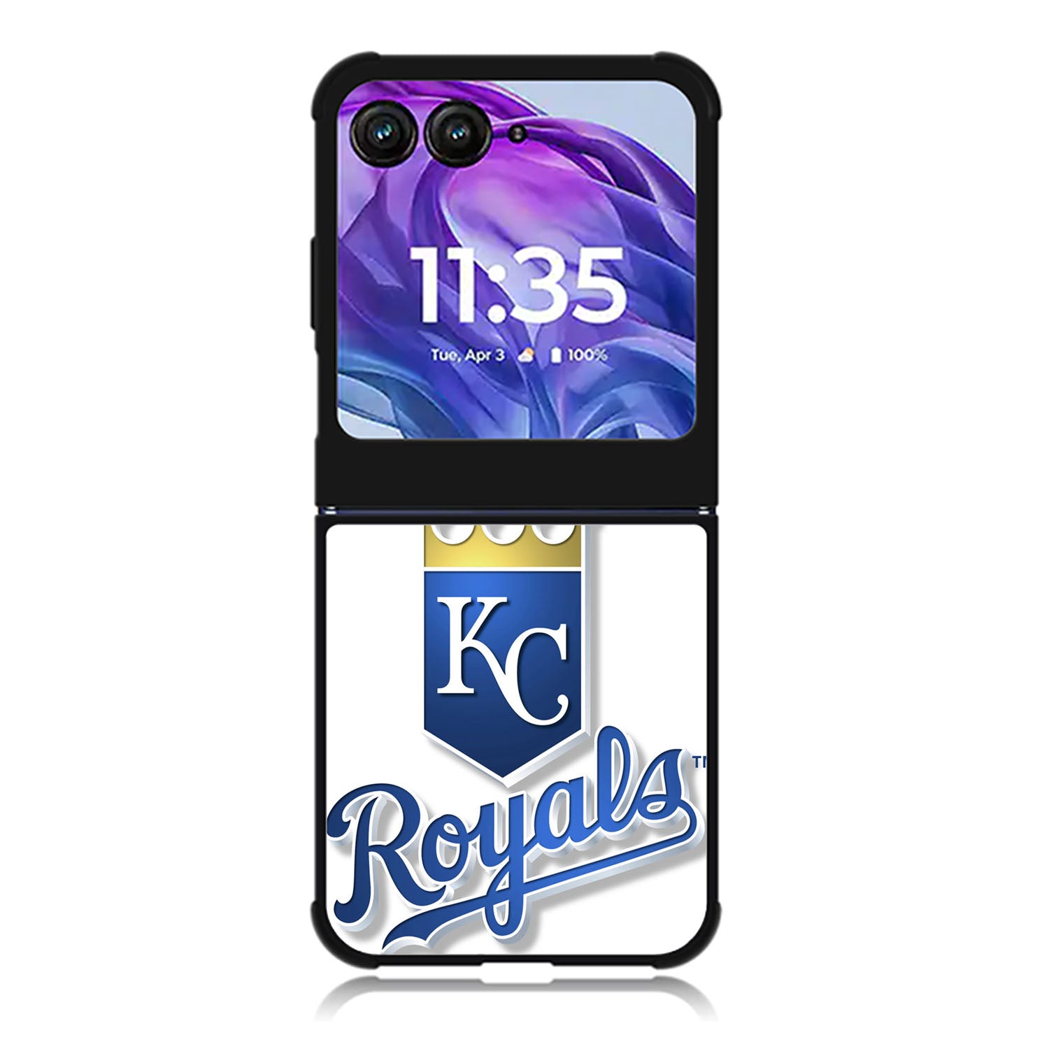 Kansas City Royals Baseball Motorola Moto Razr Plus 2025/2024 Case, Moto Razr 50 Ultra 5G BC1484