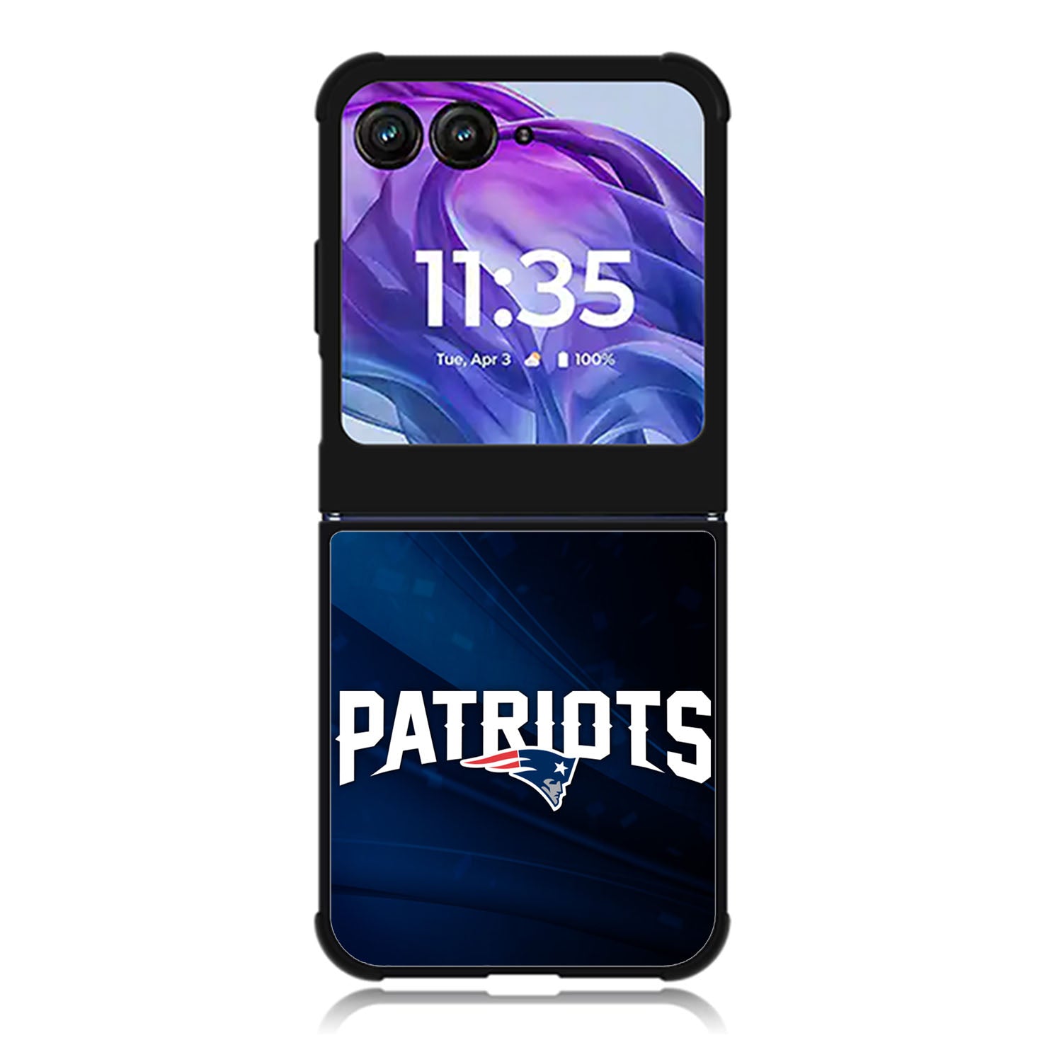 new england patriots Motorola Moto Razr 2024 , Moto Razr 50 Case FE1498