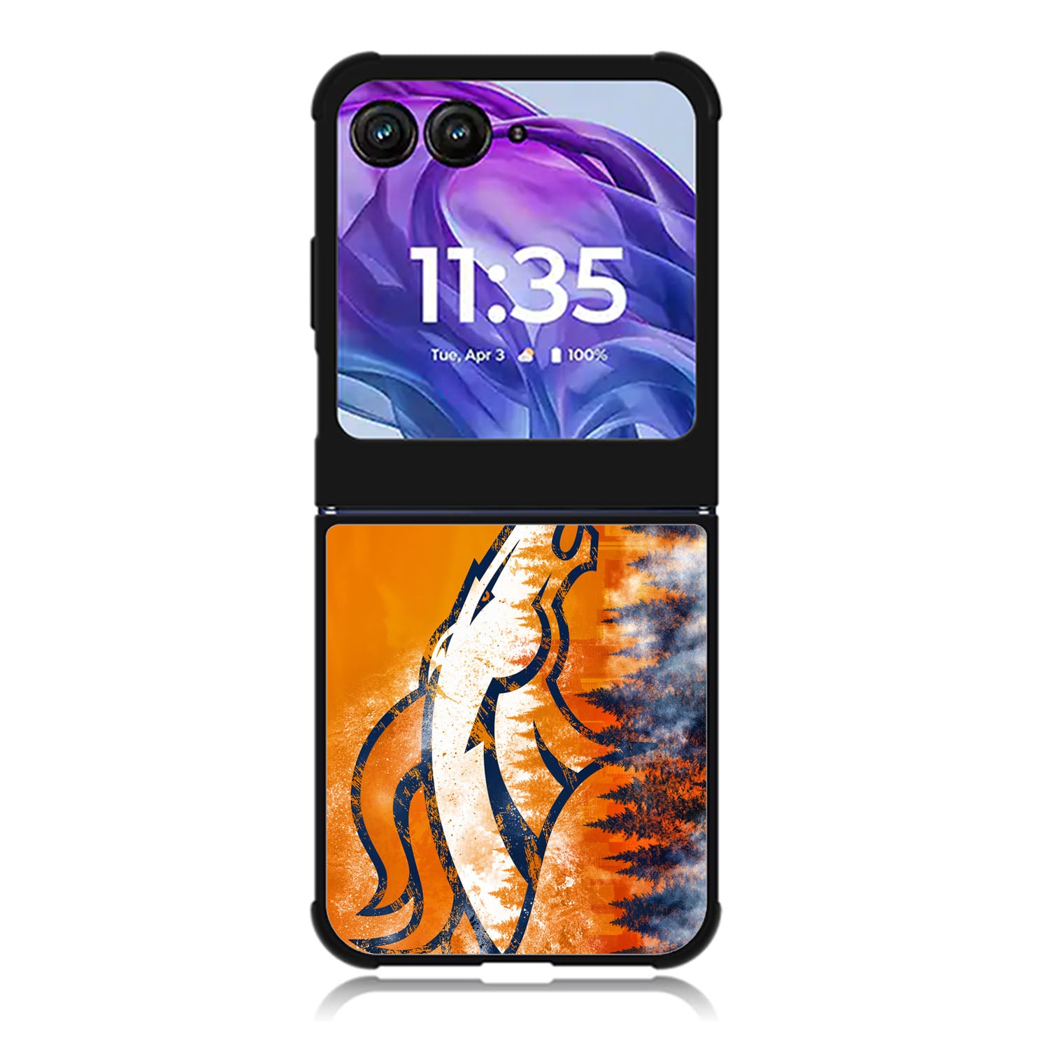 denver broncos Motorola Moto Razr Plus 2025/2024 Case, Moto Razr 50 Ultra 5G BC1499