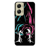 Dragon Ball super son goku black minimalist Z5341 Motorola Moto G Stylus 5G 2024 Case