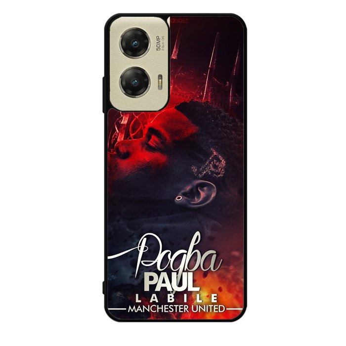 Paul Pogba Manchester United Z4267 Motorola Moto G Stylus 5G 2024 Case