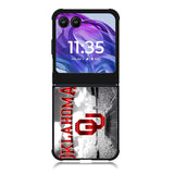 oklahoma sooners Motorola Moto Razr Plus 2025/2024 Case, Moto Razr 50 Ultra 5G BC1002