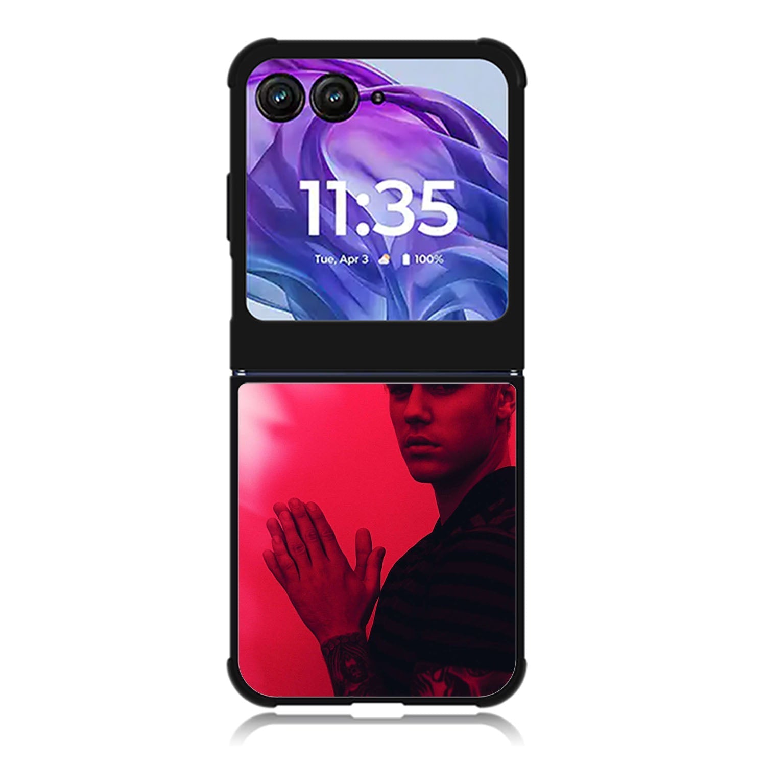 justin bieber Motorola Moto Razr 2024 , Moto Razr 50 Case FE1018