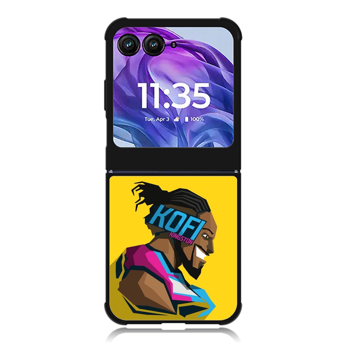 kofi kingston Motorola Moto Razr 2024 , Moto Razr 50 Case FE1025