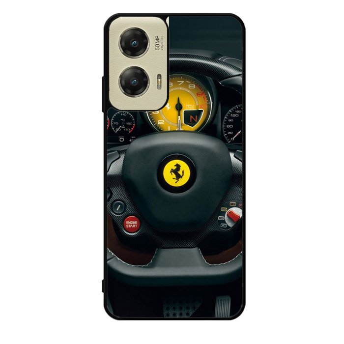 Red Ferrari Logo Z4552 Motorola Moto G Stylus 5G 2024 Case