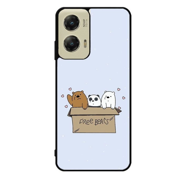 Free we bare bears Z4592 Motorola Moto G Stylus 5G 2024 Case