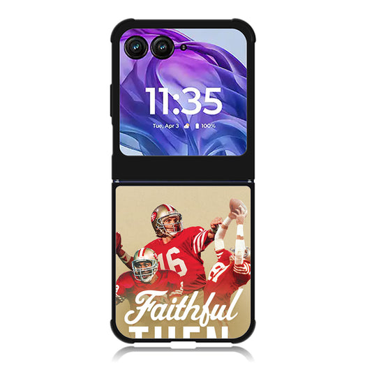 49ers Fans Motorola Moto Razr Plus 2025/2024 Case, Moto Razr 50 Ultra 5G BC1038