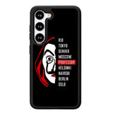 la casa de papel Z5071 Samsung Galaxy S24 Plus 5G , Samsung Galaxy S24+ 5G Case