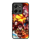 kimetsu no yaiba infinity train Z8045 Motorola Moto G 5G 2025 Case