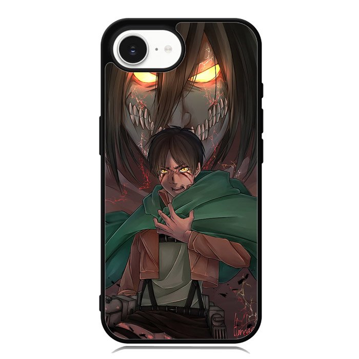 attack on titan eren Z8052 iPhone 16e Case