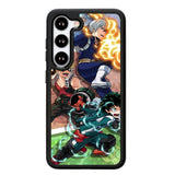My Hero Academia Deku X Bakugou X Todoroki Z8068 Samsung Galaxy S25 5G Case