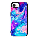 Neon Paint Mixture Z8072 iPhone 16e Case