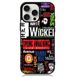 Broadway Musical Collage Case iPhone 16 Pro BC1651