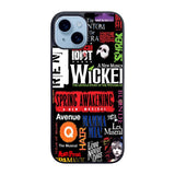 Broadway Musical Collage Case iPhone 15 Plus BC1651